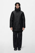 Parka Novi lungo nero con pattina - YES SHOPCappottiRAINS21530-39172473710971