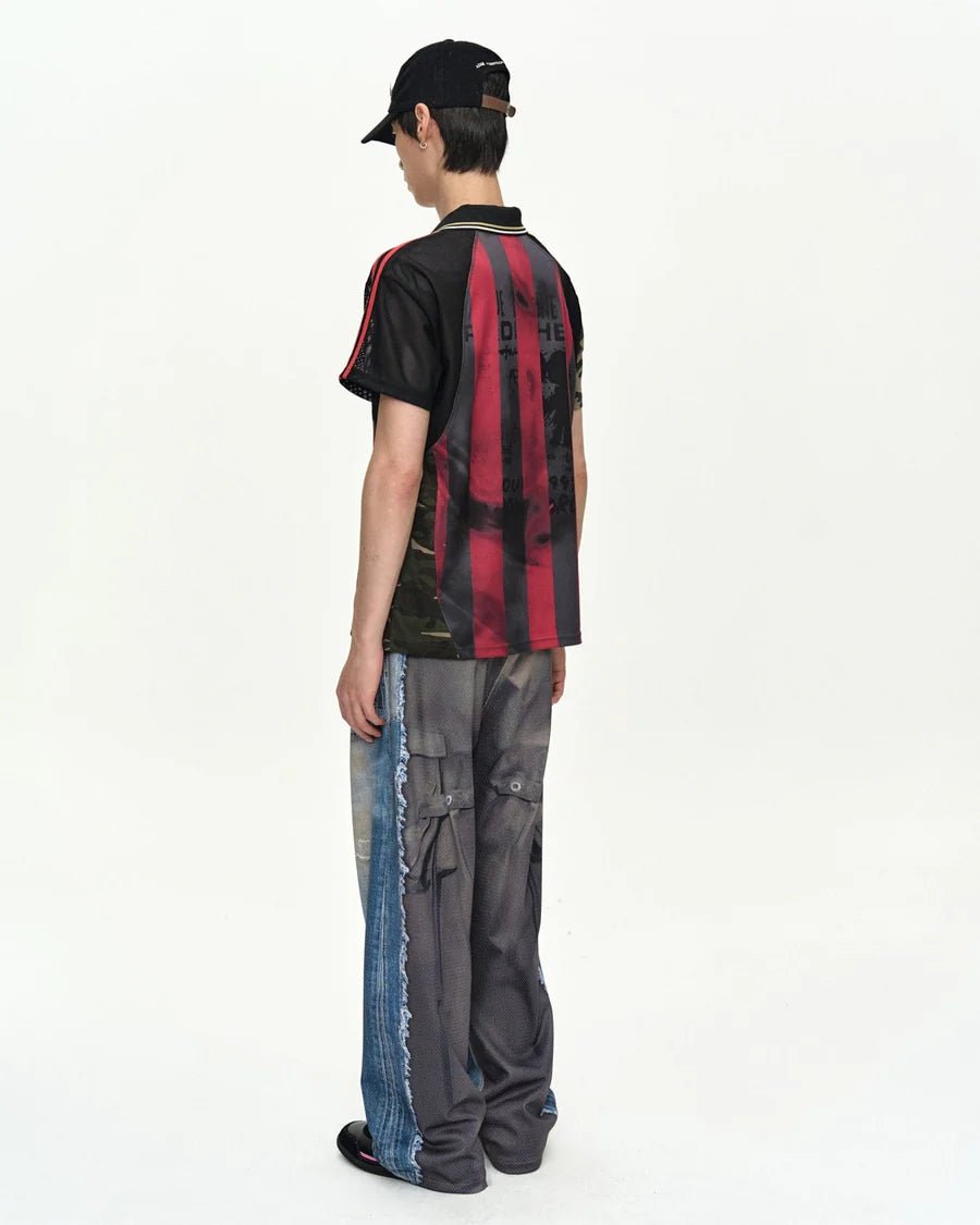 T-shirt rossa da calcio rielaborata - YES SHOPT-shirtANDERSON BELLATB1584M-XXS