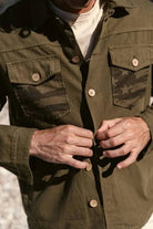Giacca field verde militare con bandiera USA - YES SHOPGiaccheTOOCOMFHSUSTO ARM-XXS5692453871871