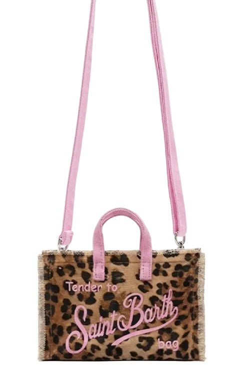 Phone Bag Micro Leopard con finiture rosa - YES SHOPBorse crossbodyMC2 SAINT BARTHPHONE001/00350L-Taglia unica8735104964771