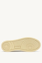Sneakers medialist low in pelle bianca e cavallino leopard - YES SHOPScarpe sportiveAUTRYAULW-OC02-IT 361540440454871