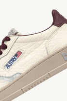 Sneakers medialist low in pelle bordeaux e argento - YES SHOPScarpe sportiveAUTRYAULW-NE19-IT 361340440454871