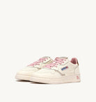 Sneakers medialist low in pelle rosa, sand e leopard - YES SHOPScarpe sportiveAUTRYAULW-NZ01-IT 36