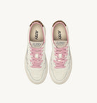 Sneakers medialist low in pelle rosa, sand e leopard - YES SHOPScarpe sportiveAUTRYAULW-NZ01-IT 36
