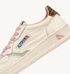 Sneakers medialist low in pelle rosa, sand e leopard - YES SHOPScarpe sportiveAUTRYAULW-NZ01-IT 36