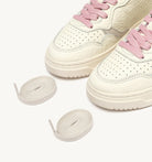 Sneakers medialist low in pelle rosa, sand e leopard - YES SHOPScarpe sportiveAUTRYAULW-NZ01-IT 36