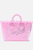 Borsa Colette in canvas di cotone rosa con strass - YES SHOPBorse a tracollaMC2 SAINT BARTHCOL0001/00403L-Taglia unica5135104964771