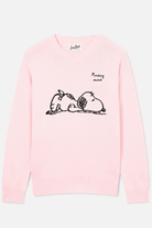 Maglione Tessa Snoopy Sleepy Monday rosa - YES SHOPMaglioniMC2 SAINT BARTHTESS001/03933M-6