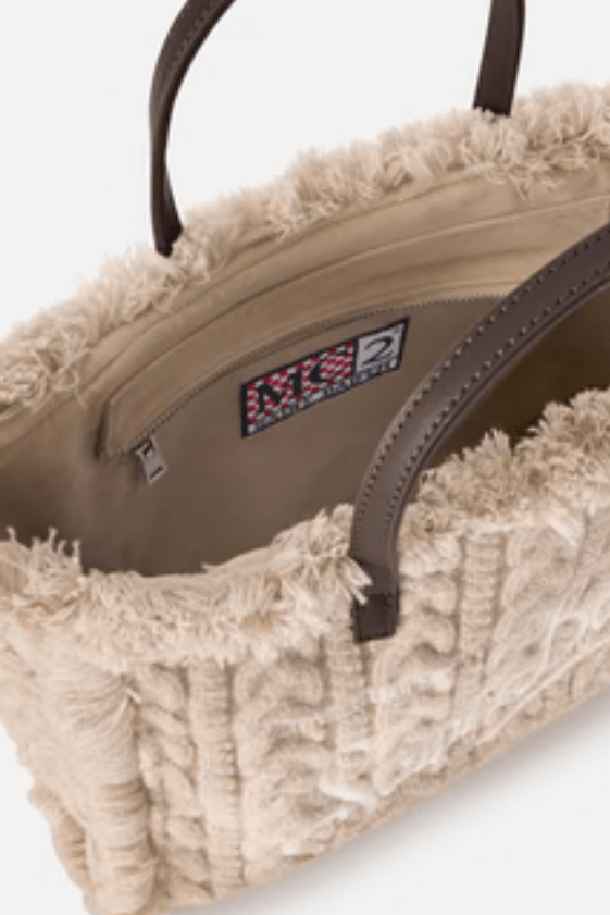 Borsa Colette in lana intrecciata beige - YES SHOPBorse a tracollaMC2 SAINT BARTHCOL0047/00462M-Taglia unica