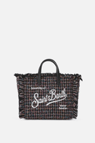 Borsa Vanity Mini in tweed nera con filato lurex - YES SHOPBorse a tracollaMC2 SAINT BARTHVAMI032/00193M-Taglia unica