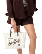 Borsa Colette bianca con manici in pelle - YES SHOPBorse a manoMC2 SAINT BARTHCOL0051/04508M-Taglia unica