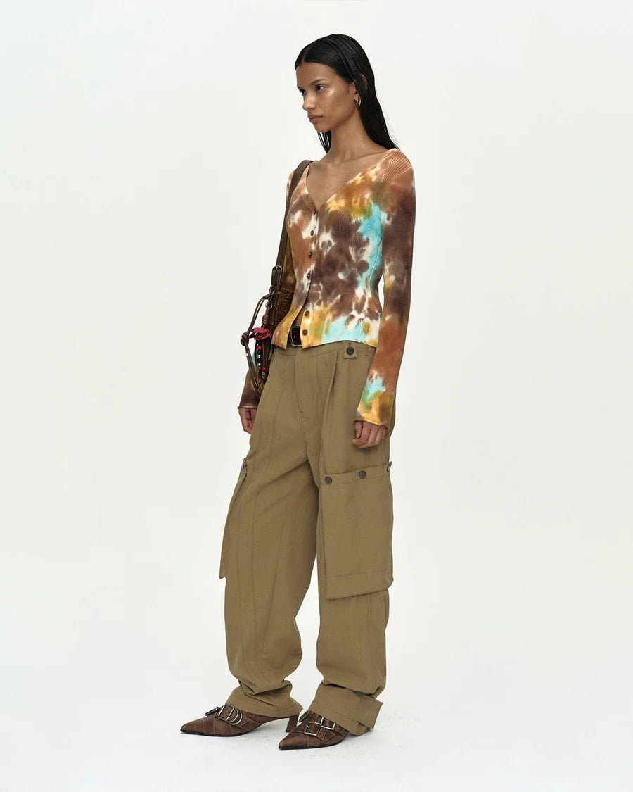 Pantalone cargo utility beige - YES SHOPPantaloniADSB ANDERSSON BELLAPA894W-IT 34