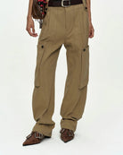 Pantalone cargo utility beige - YES SHOPPantaloniADSB ANDERSSON BELLAPA894W-IT 34