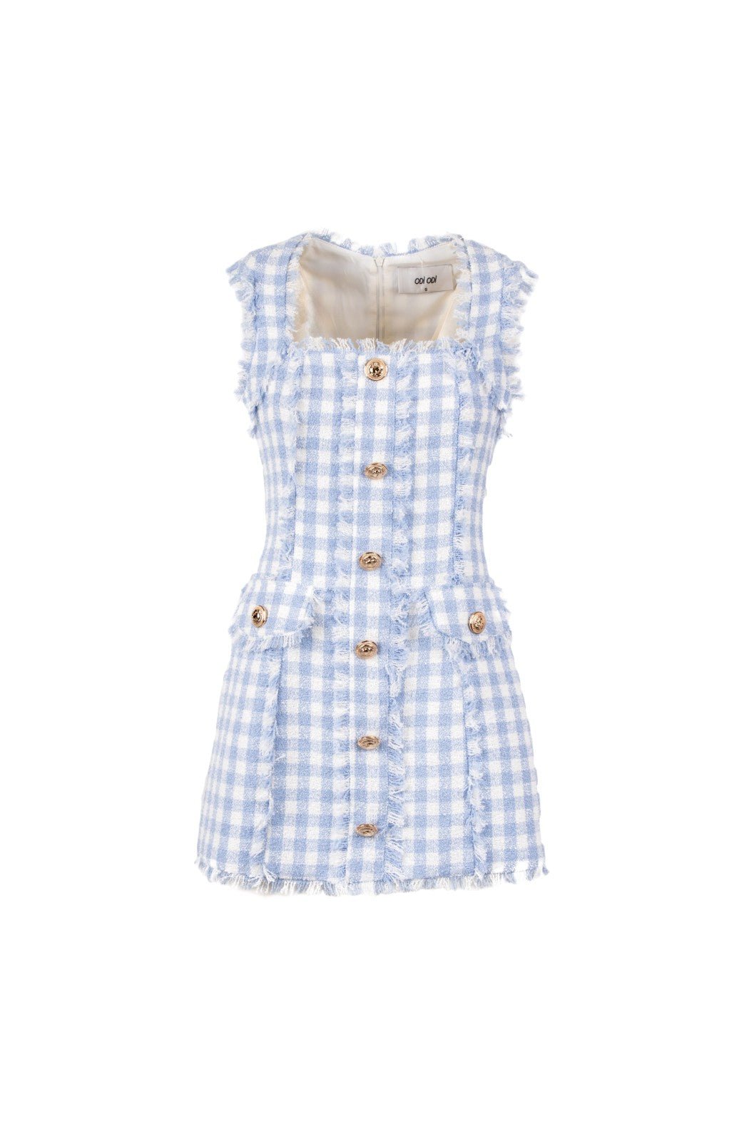 Abito Zubiena tweed celeste - YES SHOPAbitiODI' ODI'ZUBIENA-XXS9722456742771